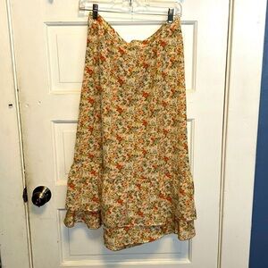 Allegra K skirt beautiful colors